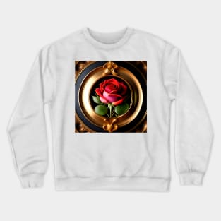 Rose the queen of flowers Crewneck Sweatshirt